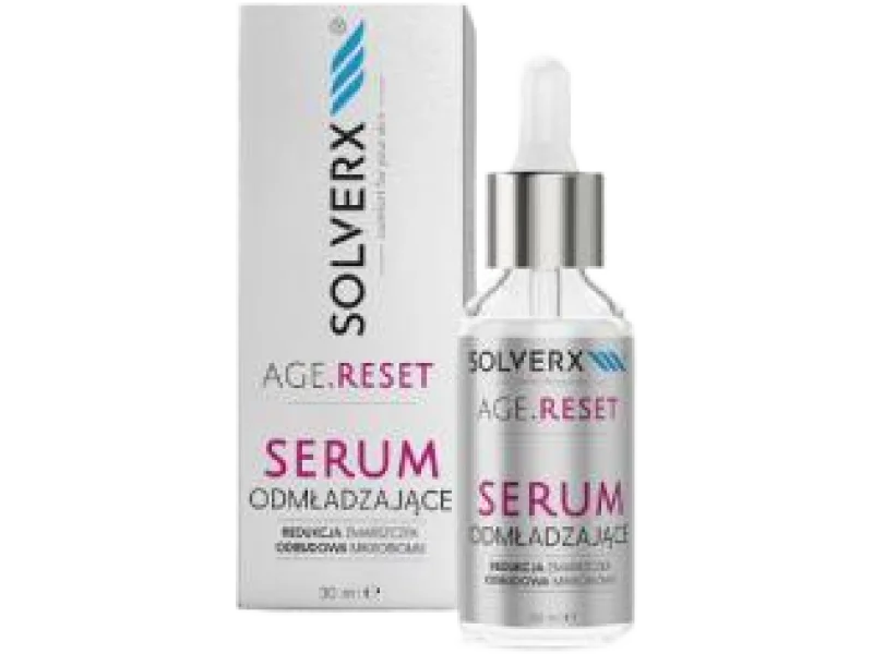 SOLVERX AGE RESET serum odmładzające z peptydami, 30 ml