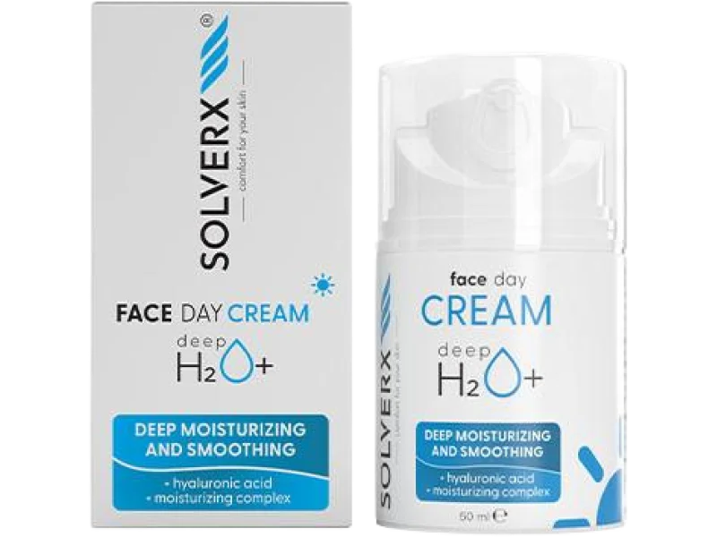 Solverx DeepH2O+ krem na dzień, 50 ml