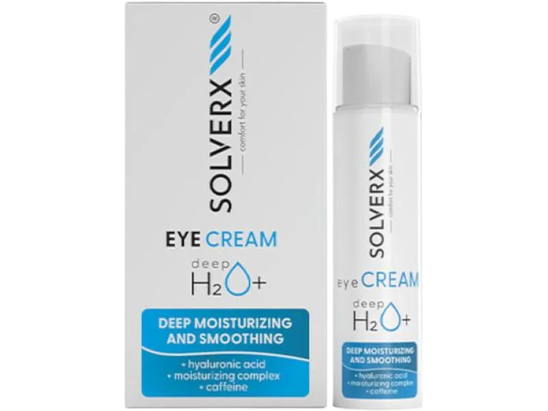 Solverx DeepH2O+ krem pod oczy, 15 ml