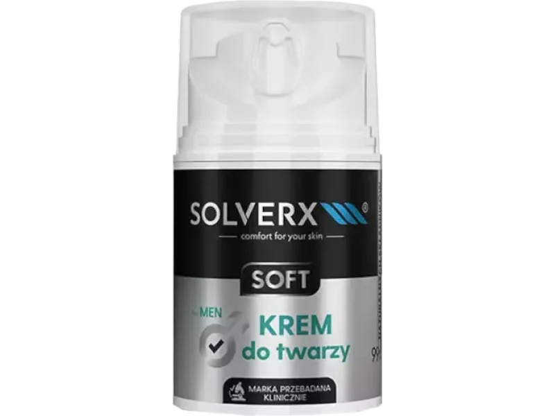 Solverx Soft for Men, krem, 50 ml