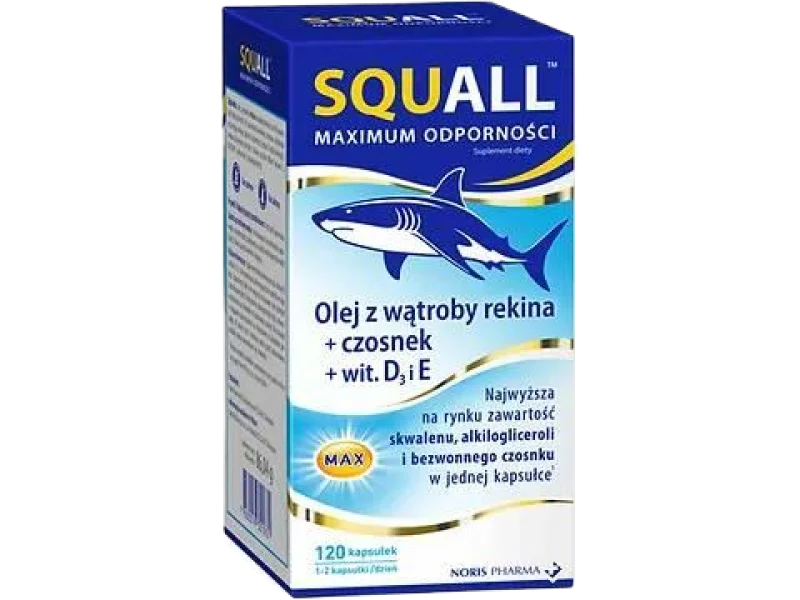 Squall Maximum Odporności, kapsułki miękkie, 120 kaps.