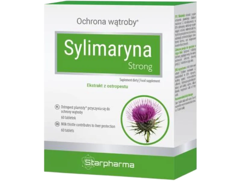 STARPHARMA Sylimaryna Strong, tabletki, 60 tabl.