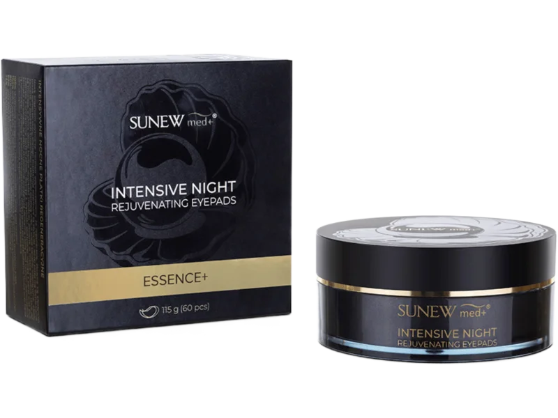 SunewMed+ Essence+ intensywne nocne płatki regeneracyjne, płatki pod oczy, 60 szt.