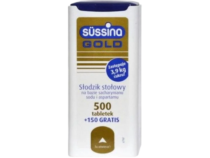 SUSSINA GOLD Słodzik, tabletki, 650 tabl.