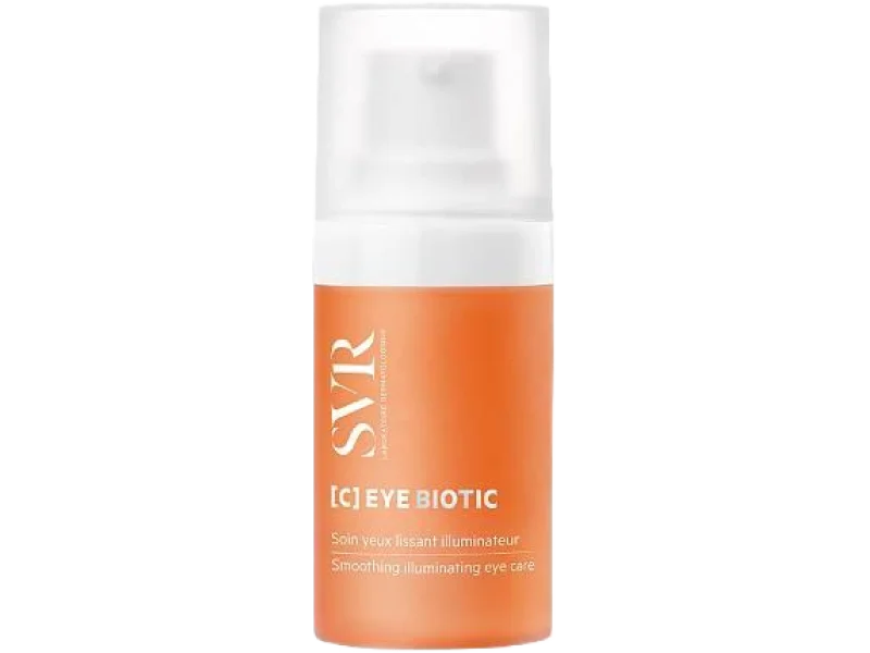 SVR [C] Eye Biotic Rozświetlający krem wygładzający skórę konturu oca, 15 ml