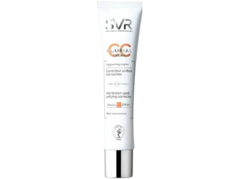 SVR CLAIRIAL CC SPF50 MEDIUM, krem, 40 ml