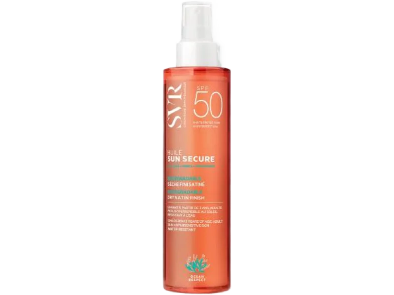 SVR SUN SECURE HUILE Suchy olejek SPF50, 200 ml