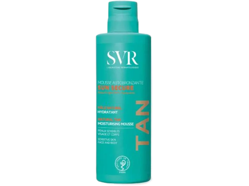 SVR Sun Secure Self Tanning Mousse Moisturising, pianka, 150 ml