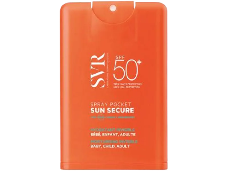 SVR SUN SECURE Spray Pocket SPF50+, 20 ml