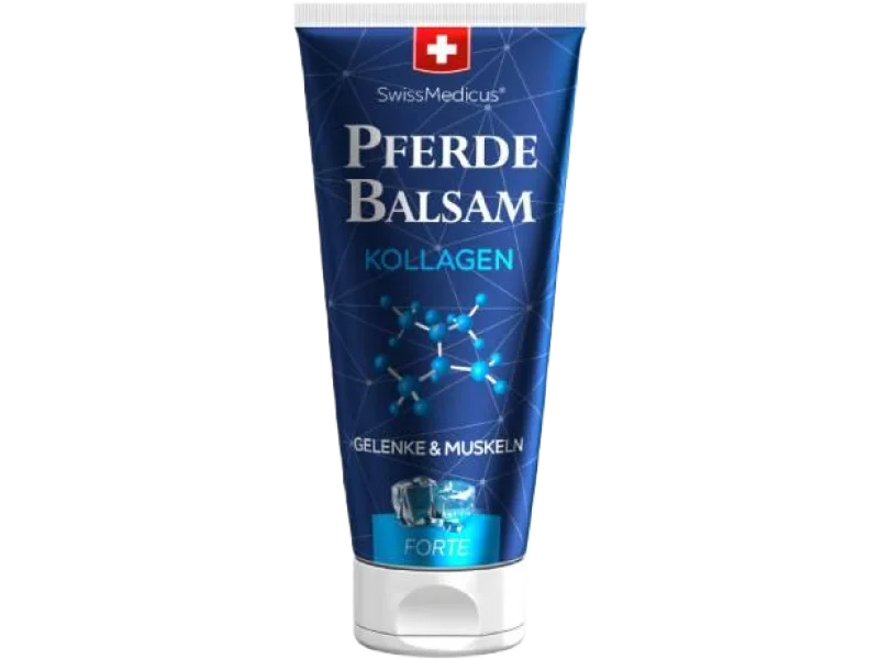 SwissGel Maść Końska z kolagenem Forte chłodząca, 200 ml