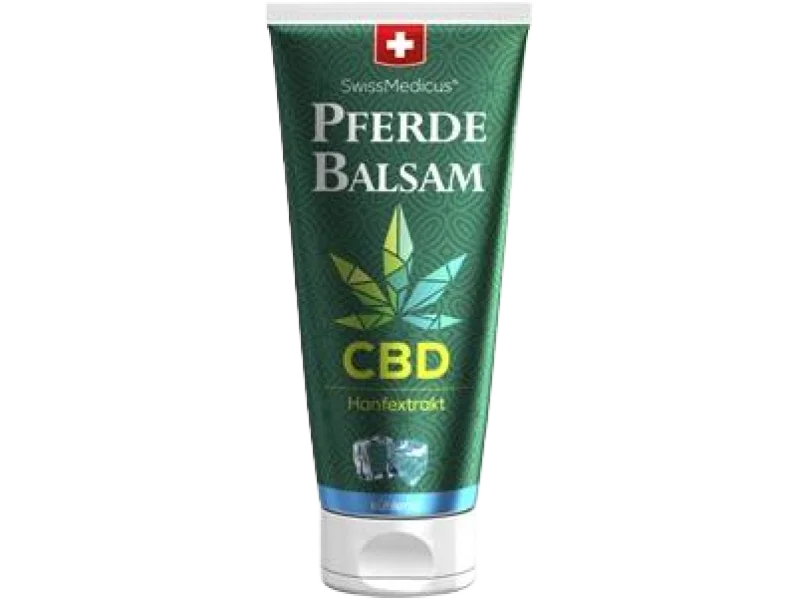 SWISSMEDICUS PferdeBalsam z CBD Chłodzący, 200 ml