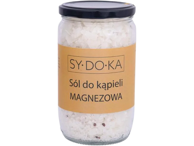 Sydoka sól do kąpieli magnezowa, sól lecznicza, 650 g