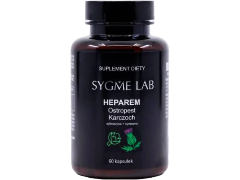 Sygme Lab Heparem ostropest i karczoch, kapsułki, 60 szt.