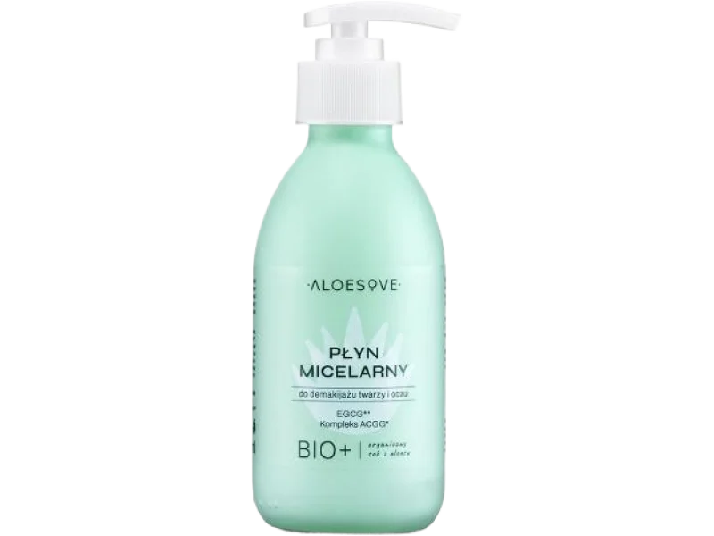 SYLVECO ALOESOVE Płyn micelarny do demakijażu twarzy i oczu, 190 ml