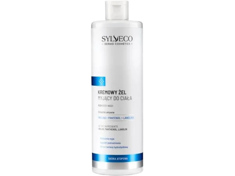 Sylveco Dermo Skóra Atopowa Kremowy żel myjący do ciała, 400 ml