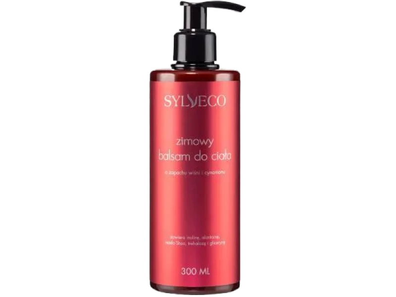 SYLVECO Zimowy balsam do ciała o zapachu wiśni i cynamonu, 300 ml