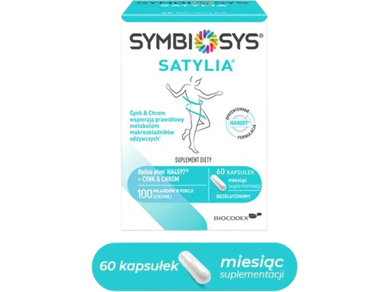 SYMBIOSYS Satylia, kapsułki, 60 kaps.