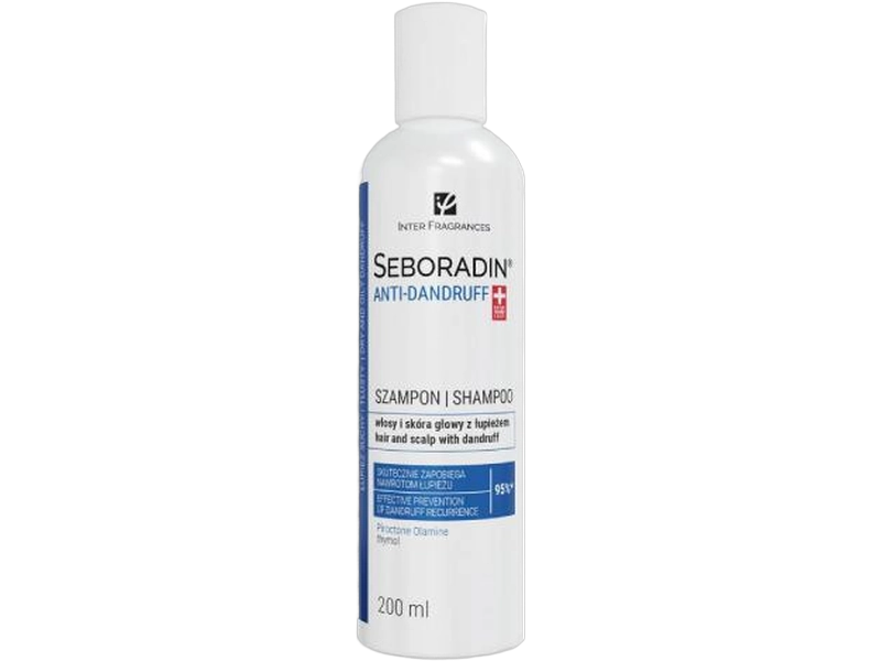 Seboradin przeciwłupieżowy, szampon, 200 ml