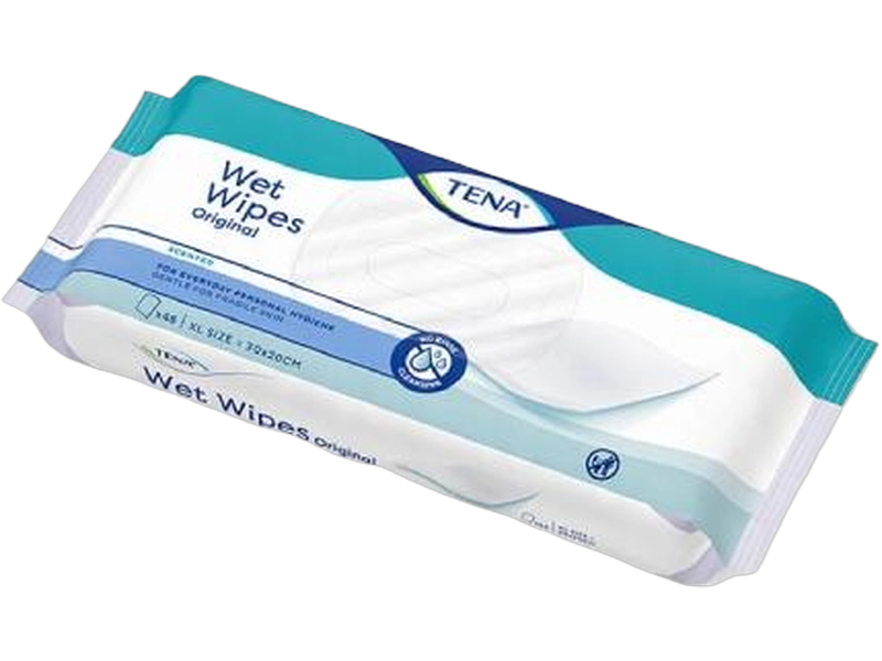 Tena Wet Wipes chusteczki oczyszczająco-nawilżające, 48 szt.