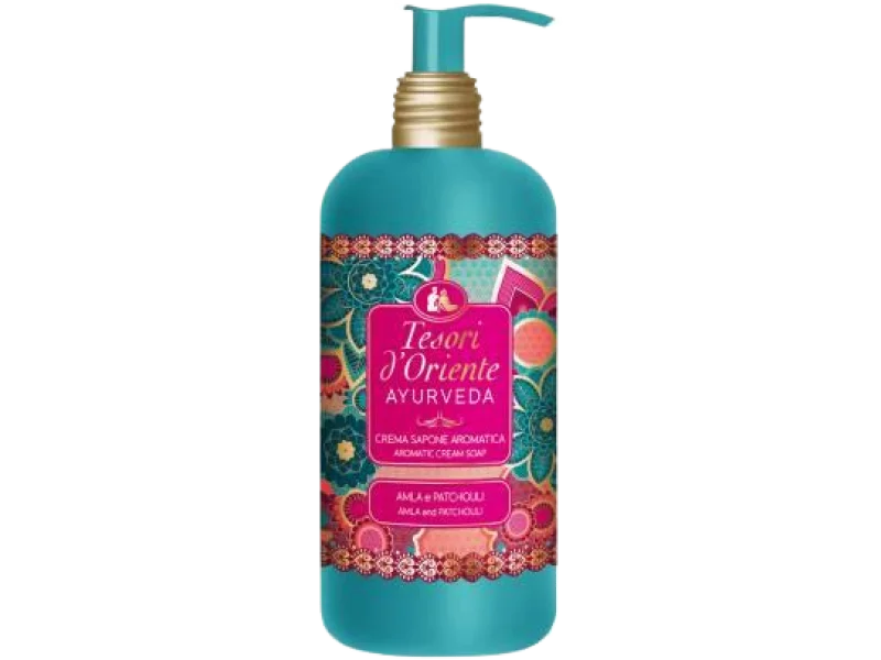 Tesori d’Oriente Ayurveda Perfumowane kremowe mydło, płyn, 300 ml