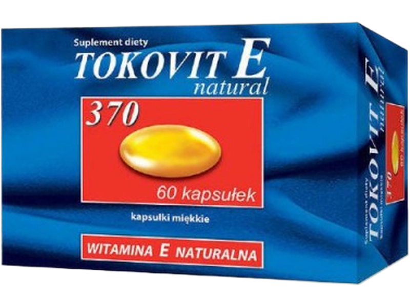 Tokovit E Natural, kapsułki, 250 mg, 60 kaps.