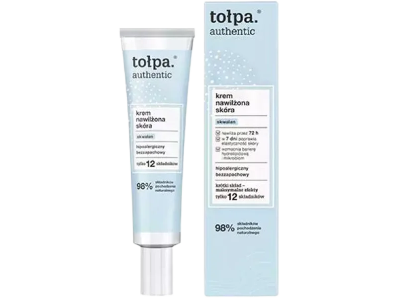 Tołpa Authentic krem nawilżona skóra super bogaty, 40 ml
