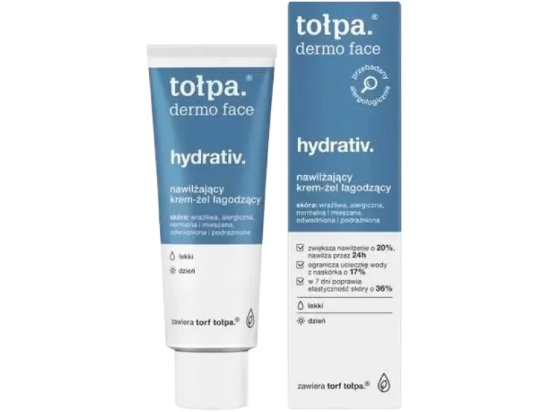 Tołpa Dermo Face Hydrativ hialuronowy krem-żel nawilżający, 40 ml