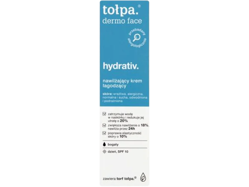TOŁPA DERMO FACE HYDRATIV nawilżający odprężający bogaty na dzień, krem, 40 ml