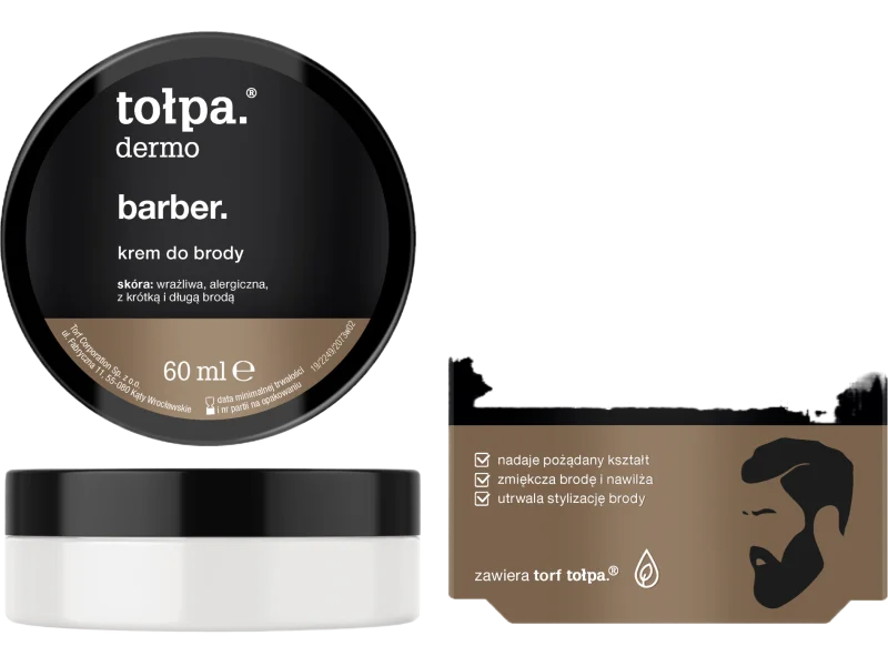 Tołpa Dermo Men Barber krem do brody, 60 ml
