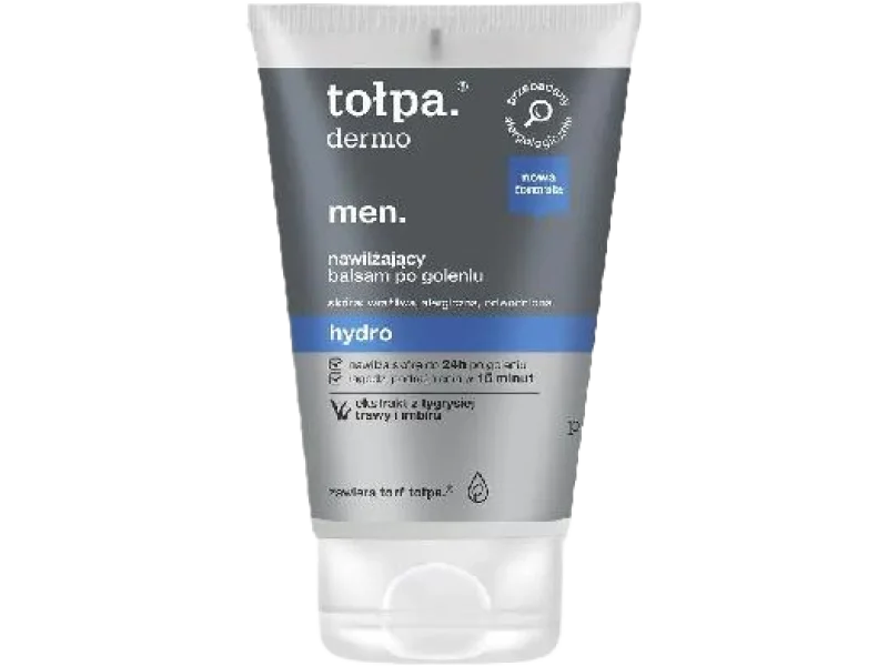 TOŁPA MEN HYDRO Nawilżający balsam po goleniu, 100 ml