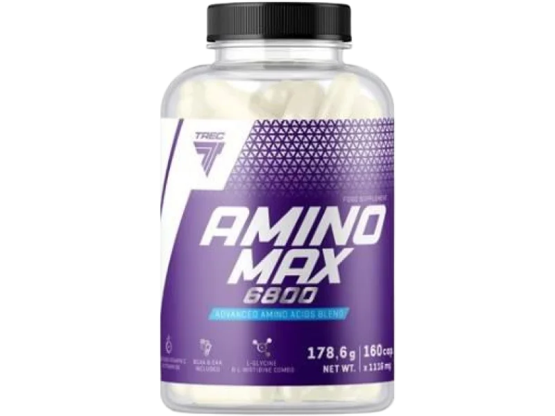 Trec AminoMax 6800, kapsułki, 160 kaps.