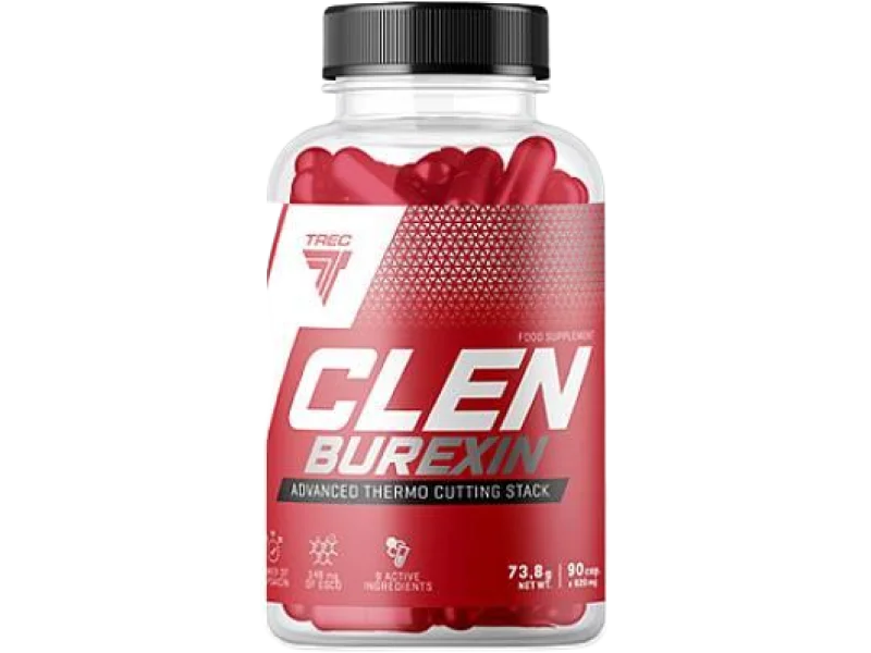 Trec Clenburexin Spalacz tłuszczu, kapsułki, 90 kaps.