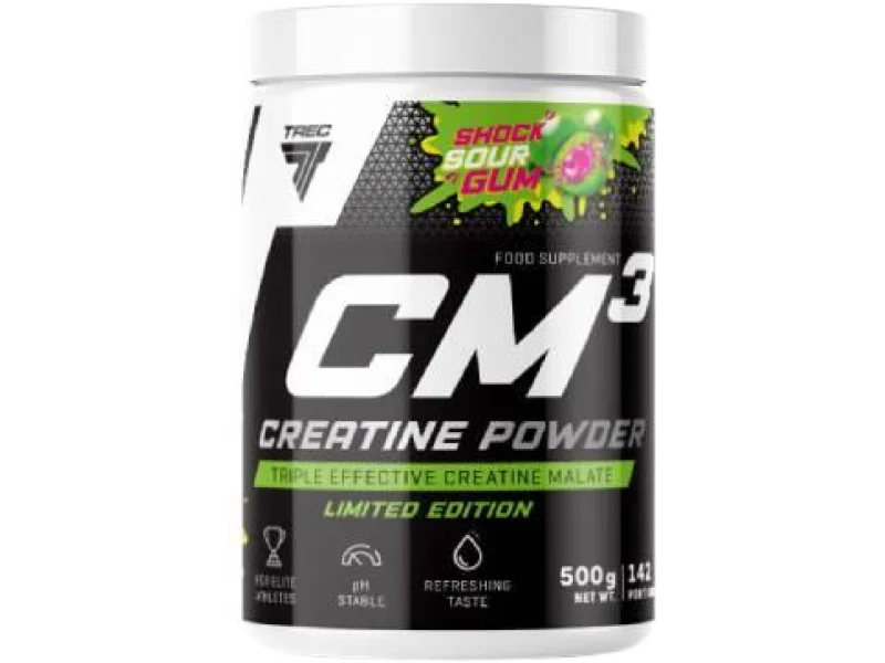 Trec CM3 Powder Jabłczan Kreatyny, proszek, 500 g