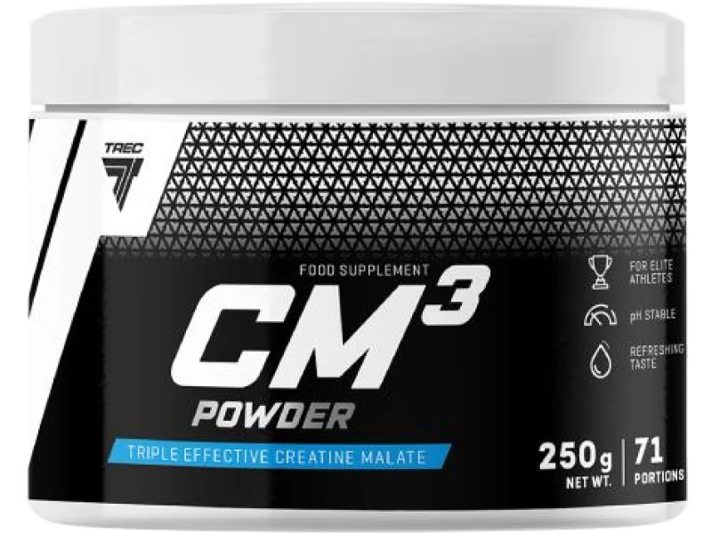 Trec CM3 Powder Kreatyna Jabłczan trikreatyny Grapefruit, proszek, 250 g