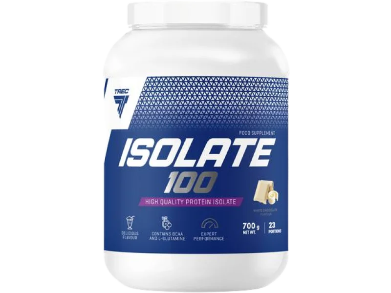 Trec Isolate 100 Izolat białka CFM Biała czekolada, proszek, 700 g