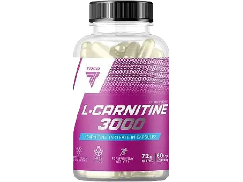 Trec L-Carnitine 3000, kapsułki, 1000 mg, 60 kaps.