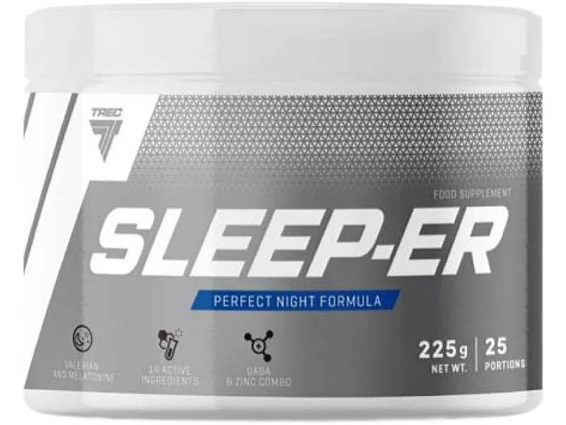 Trec SLEEP-ER tropikalno-pomarańczowy, proszek, 225 g