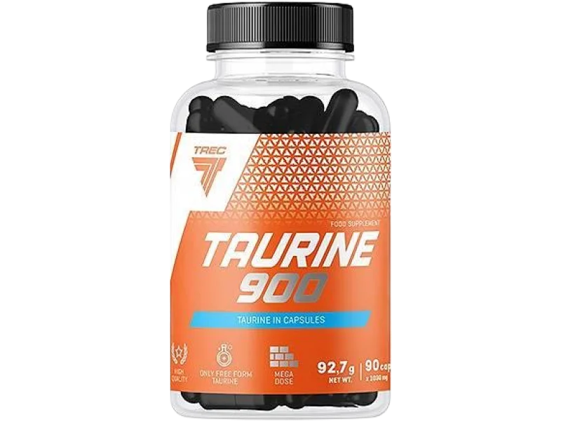 Trec Taurine 900 mg, kapsułki, 900 mg, 90 kaps.