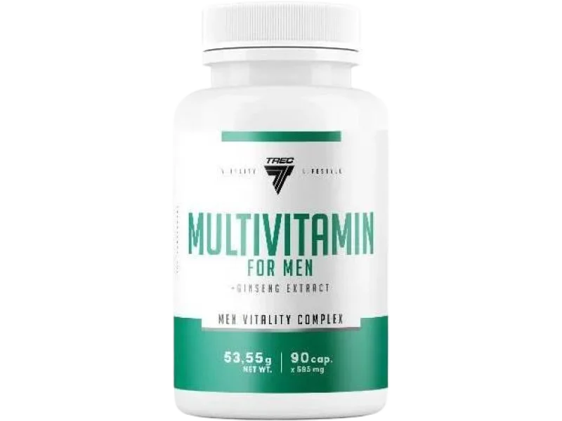 Trec Vitality Multivitamin For Men, kapsułki, 90 kaps.