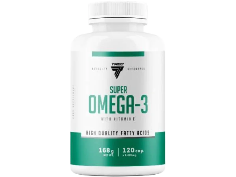 Trec Vitality Super Omega 3, kapsułki, 120 kaps.