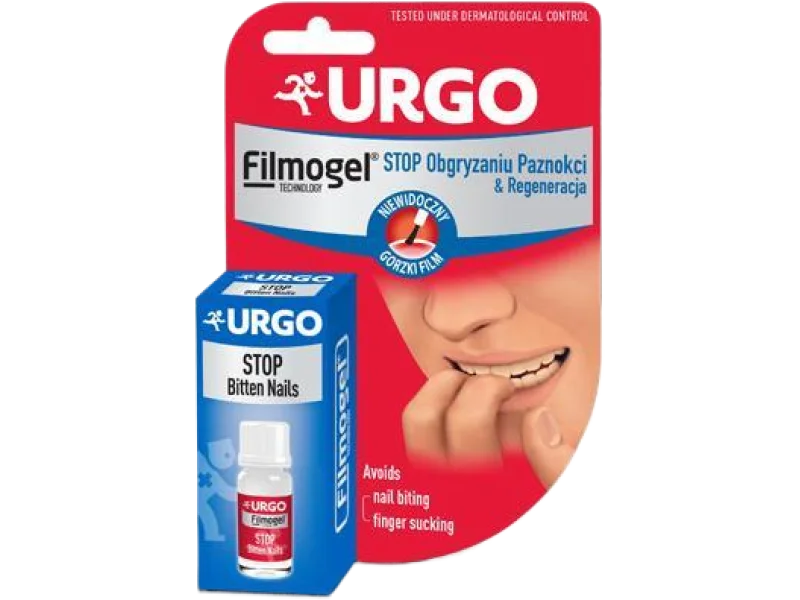 URGO Stop obgryzaniu paznokci & regeneracja, lakier do paznokci, 9 ml