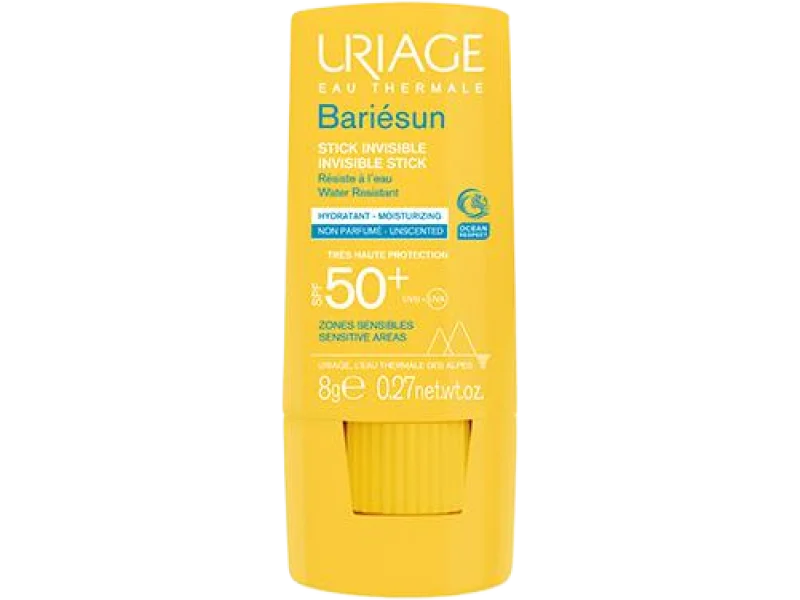 Uriage Bariesun Transparentny Sztyft SPF 50+, 8 g