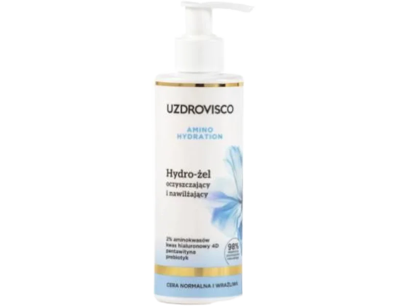 UZDROVISCO Amino Hydration Hydro-żel oczyszczający i nawilżający, 200 ml