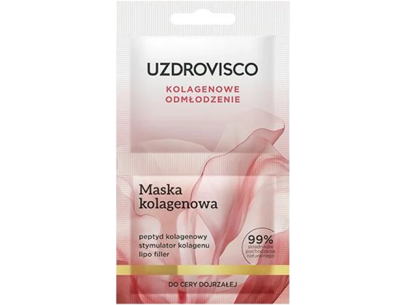 Uzdrovisco Maska kolagenowa, 10 ml