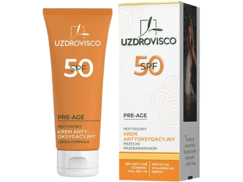 UZDROVISCO Pre-Age krem ochronny SPF 50, 50 ml