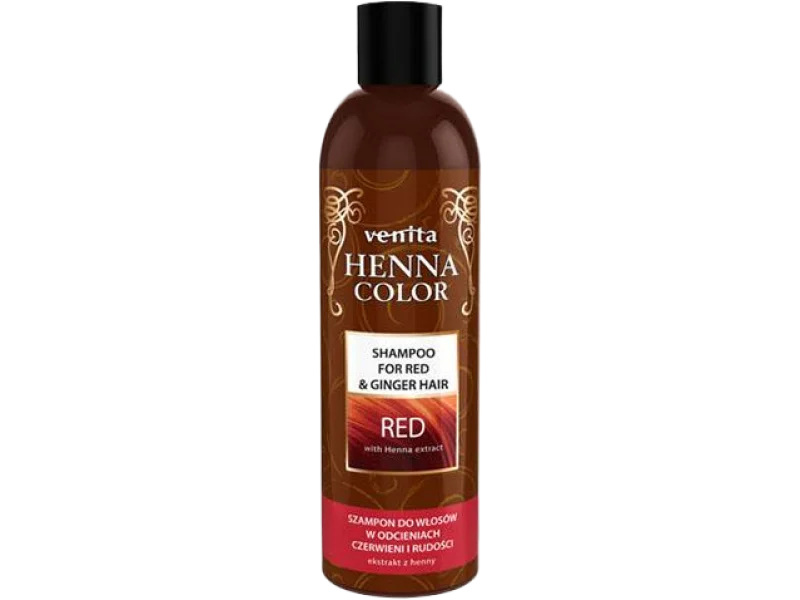 VENITA Henna Color podtrzymujący kolor Red, szampon, 250 ml