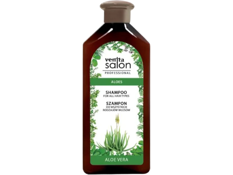 VENITA SALON Szampon do wszystkich rodzajów włosów Aloes, 500 ml