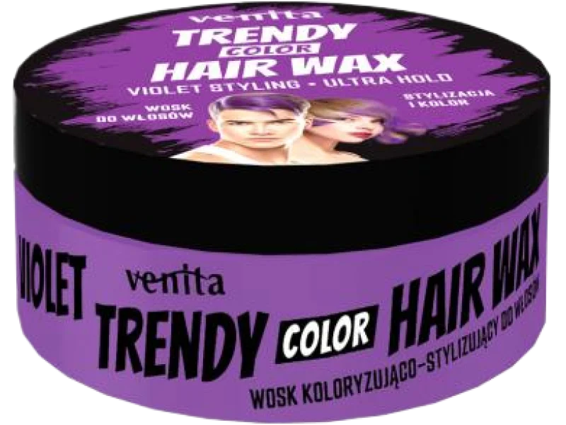 Venita Trendy color wosk koloryzująco-stylizujący fiolet, 75 g