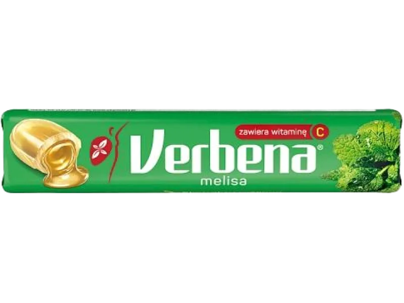 VERBENA Cukierki ziołowe Melisa, 32 g