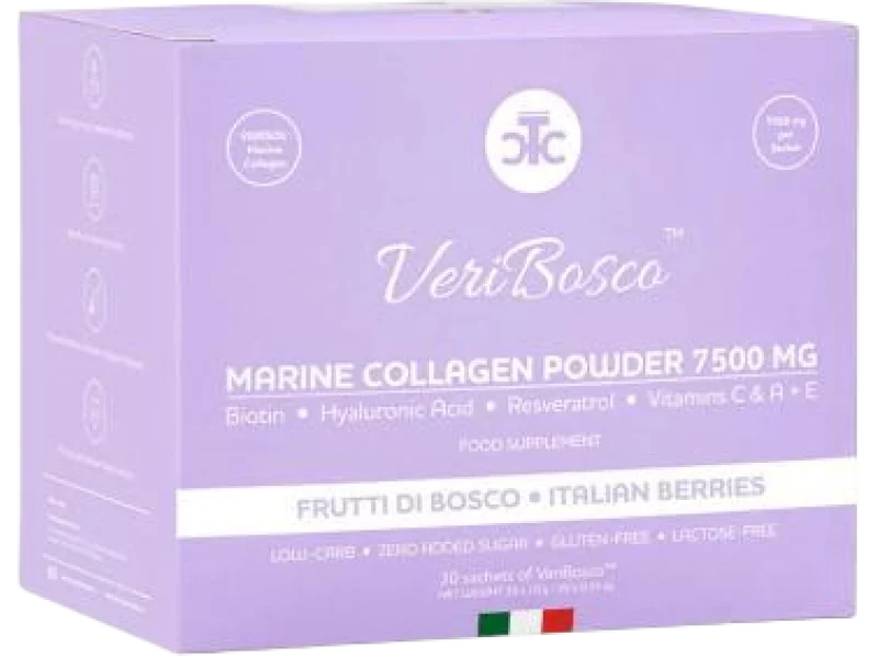 VeriBosco Marine Collagen kolagen morski, proszek w saszetkach, 30 sasz.